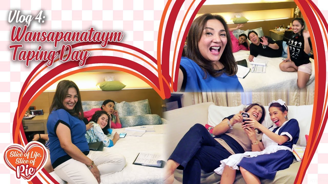 [Slice of Pie] Vlog 4 : Wansapanataym Taping Day