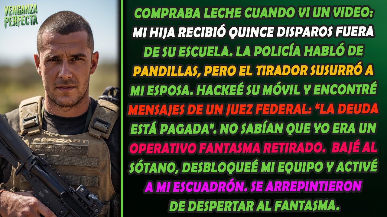 Disparan 15 veces a mi hija y lo suben a la red… nunca debieron provocar a su padre