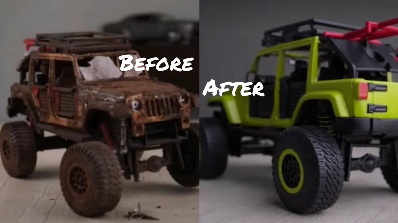 Destroy to Brand New | Miniature Car Restoration