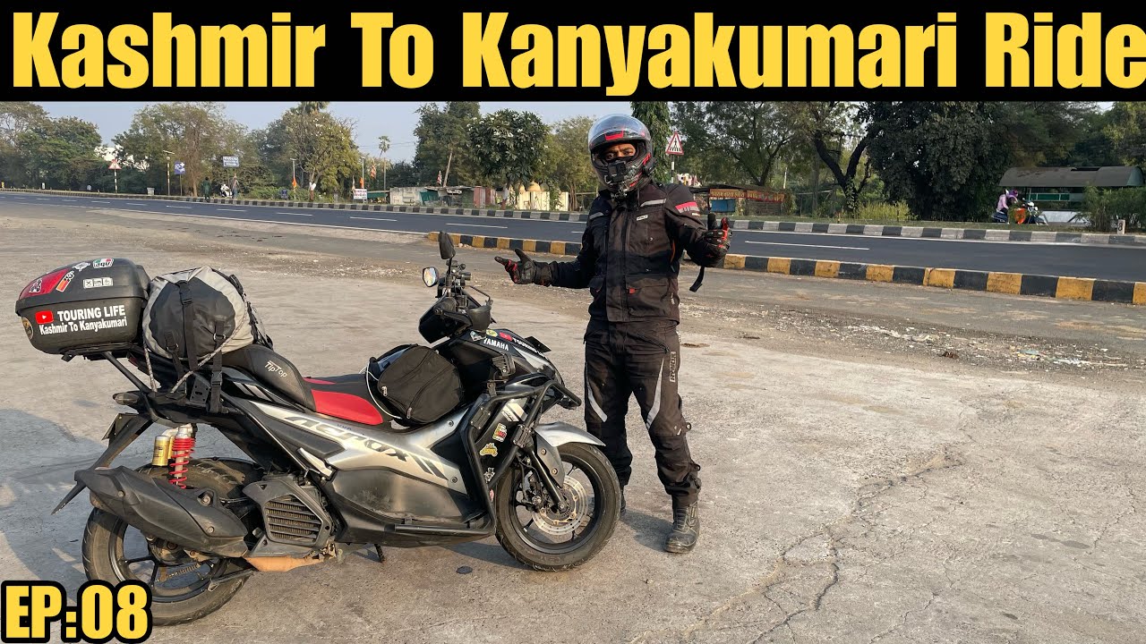  🚀 Kashmir to Kanyakumari on Scooter | Jhansi | EP:08 #touringlife #k2kride 