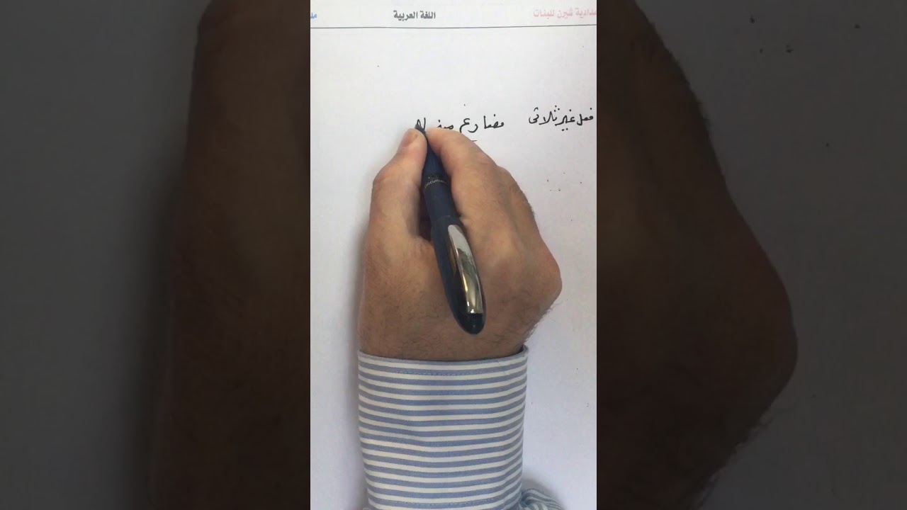 م / نزار عربي (١٢) الدرس ١٨- (المشتقات)اسم المفعول