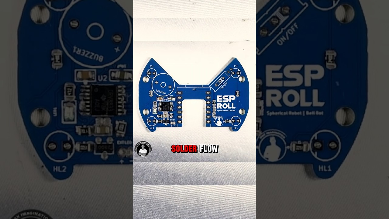 How SMD and Through-hole components are soldered onto a PCB  #pcbassembly #diyelectronics #jlcpcb