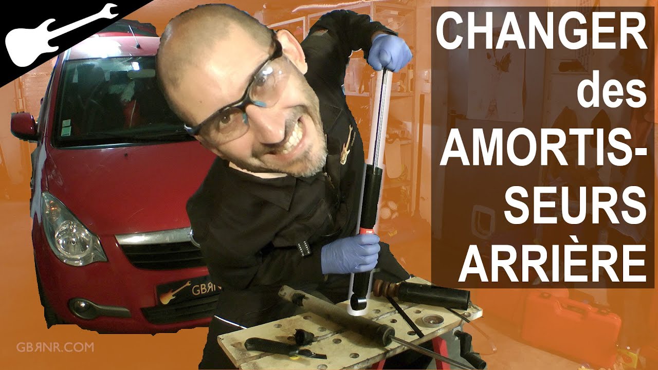 32 € seulement 🤑 Changer les Amortisseurs Arrière TROP FACILE !!