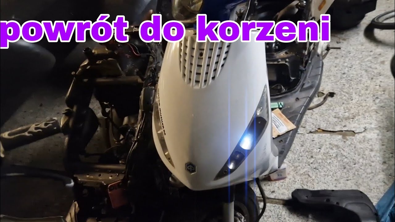 zn&oacute;w kupiłem piaggio zip 🤫 😜🏍 powr&oacute;t do korzeni część 1