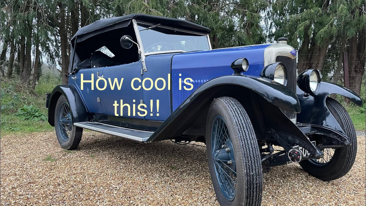 Спортивный туристический мотоцикл Riley 9 1928 года выпуска