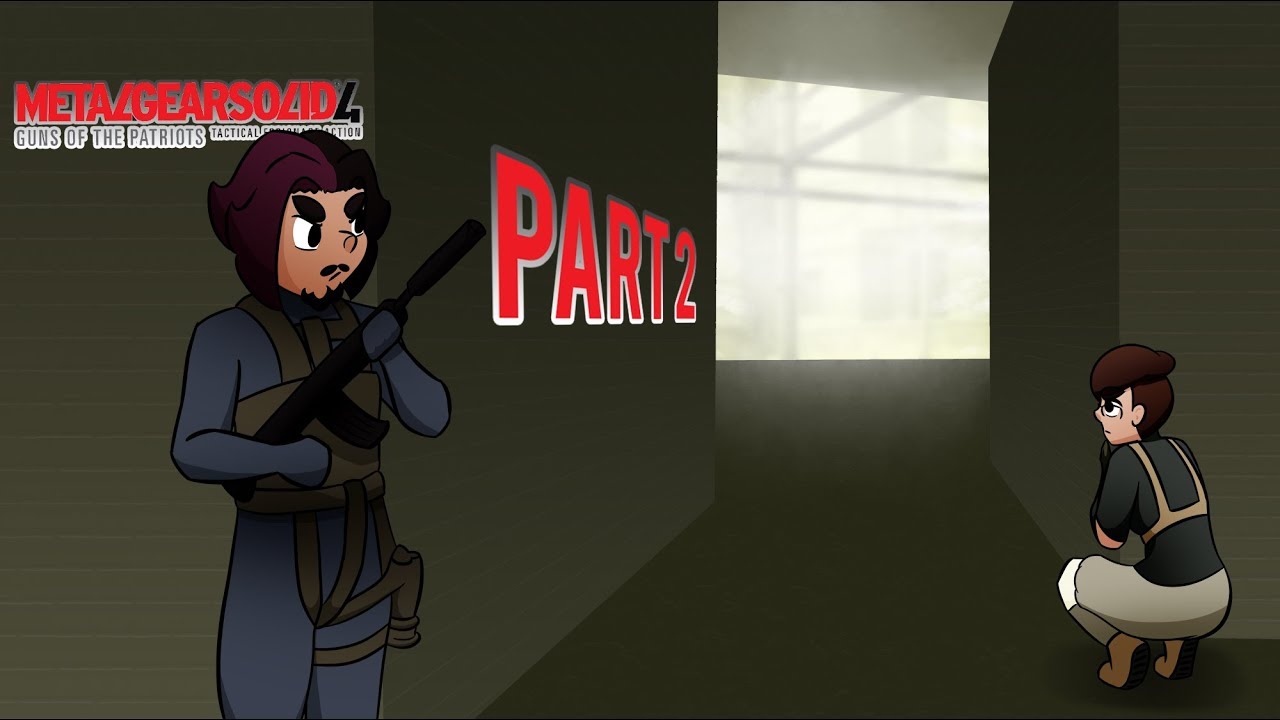 GabeandJess play: Metal Gear Solid 4 Part 2
