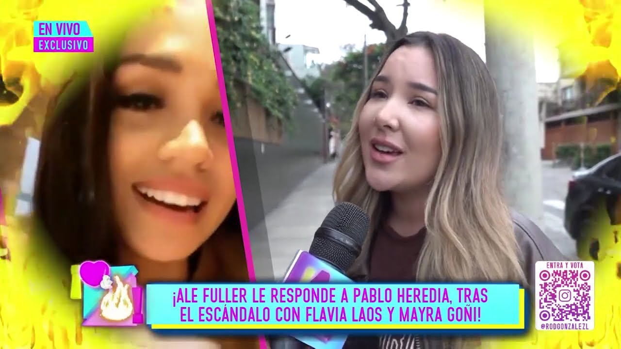 Amor y Fuego - JUN 23 - 3/4 - ALE FULLER LE RESPONDE A PABLO, TRAS EL ESCÁNDALO CON FLAVIA Y MAYRA