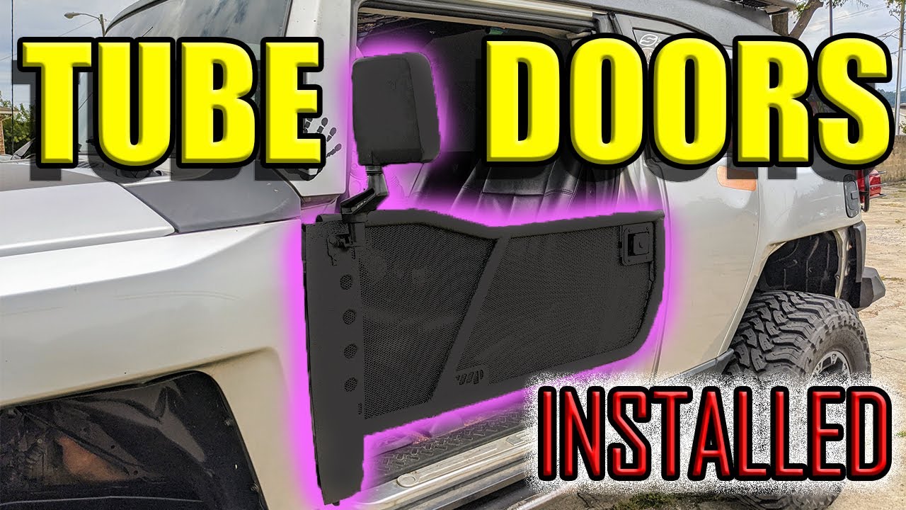 'How To' Remove FJ Doors / Tube Door Install / Quick Release Pins
