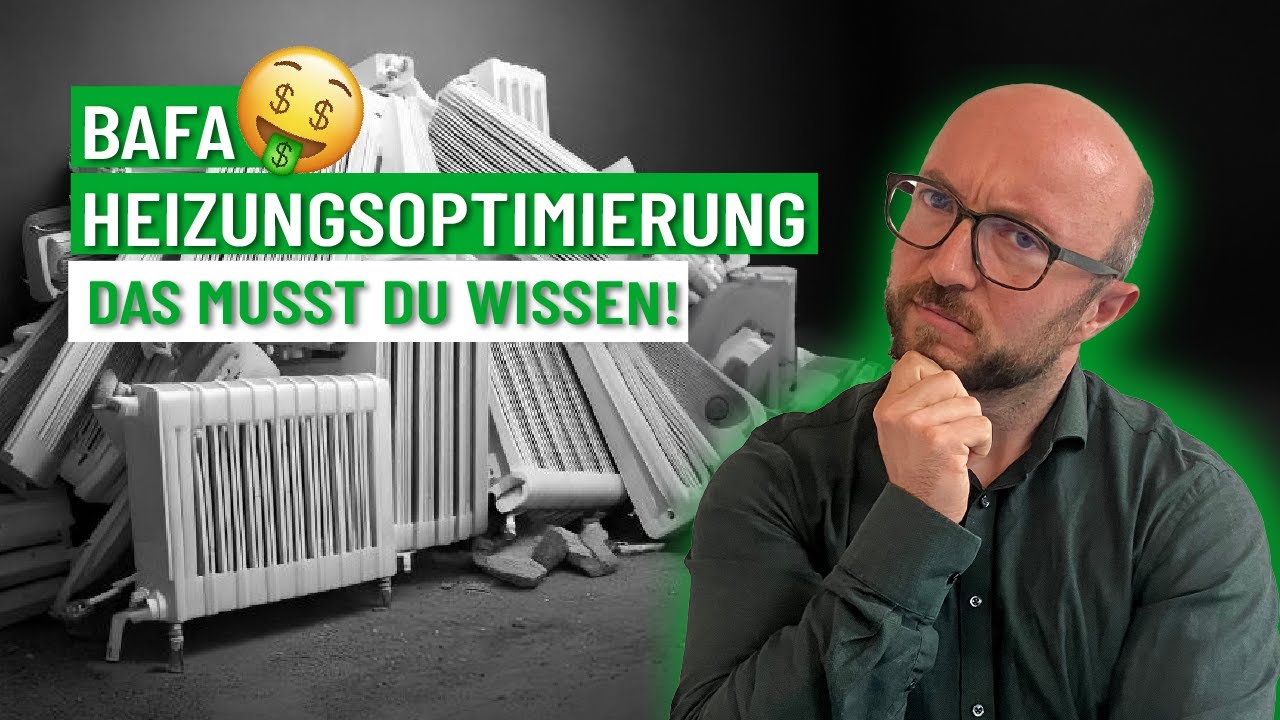 BAFA Heizungsoptimierung was ist das? | Energieberater klärt auf