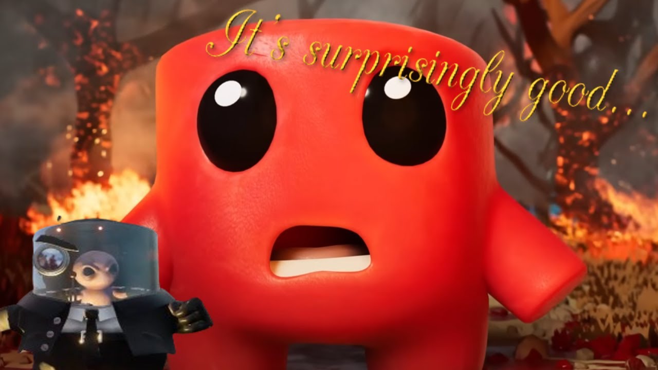 Super Meat Boy 3D hater actually plays the game and becomes a fan in a span of 9 minutes