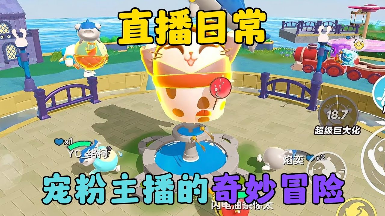 蛋仔派對：直播日常，寵粉小主播的奇妙冒險！
