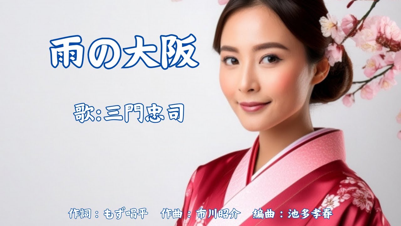 雨の大阪　三門忠司