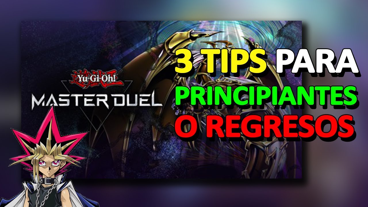 3 Consejos Para Mejorar en Yu-Gi-Oh! Master Duel! Deja de Ser Noob