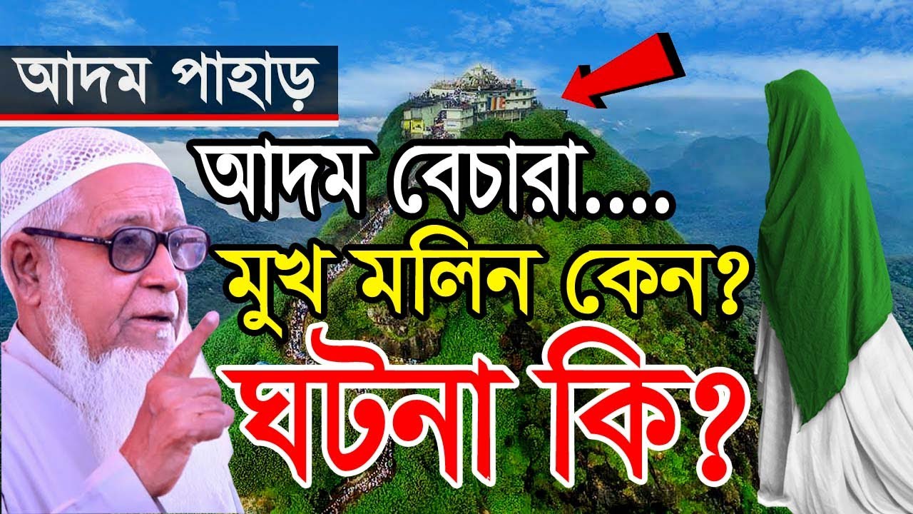 আদম বেচারা মুখ মলিন কেন ? ঘটনা কি ? আল্লামা লুৎফুর রহমান ওয়াজ