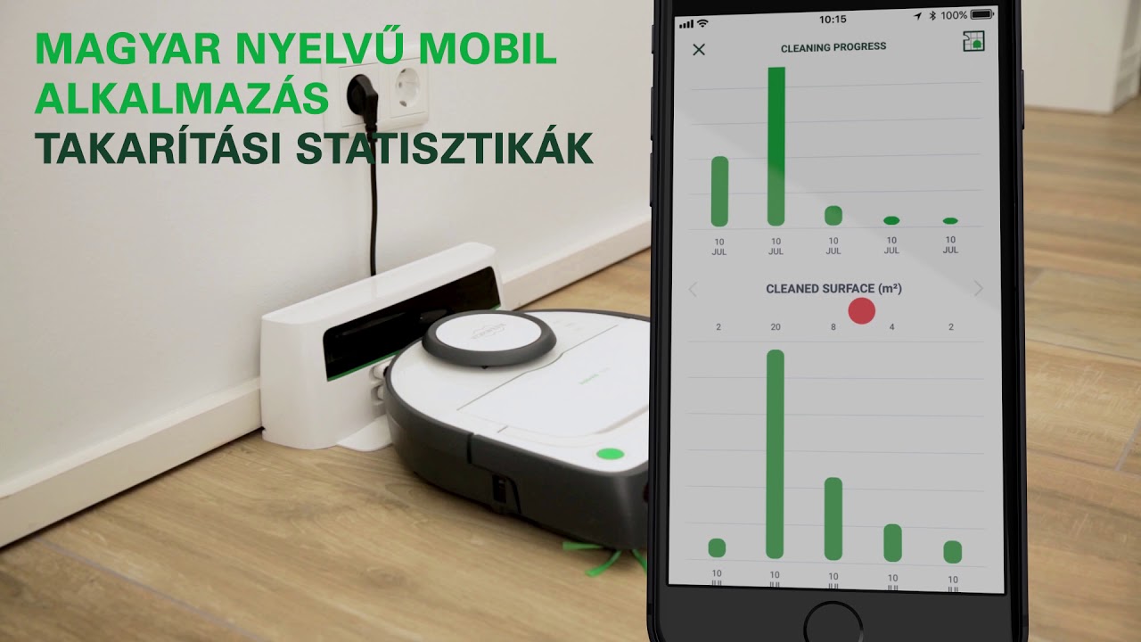 Robot Kobold - VR300 működés közben
