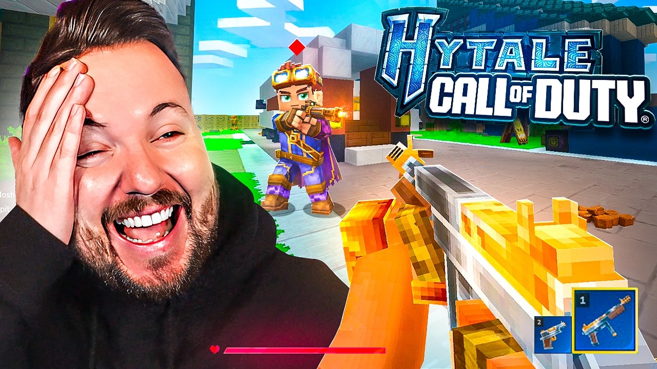 Jugué el modo CALL OF DUTY en HYTALE
