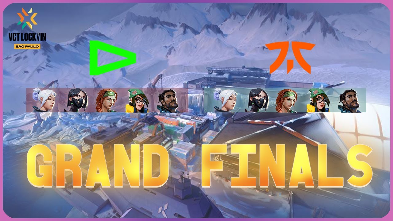 INSANE FINAL MAP: LOUD v FNATIC ICEBOX LOCK//IN Brazil VCT Sliggy POV