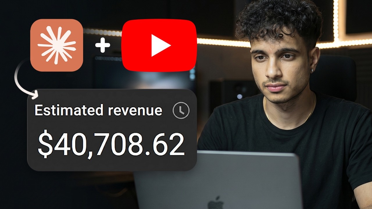 Claude Code + YouTube = $40 000 в месяц