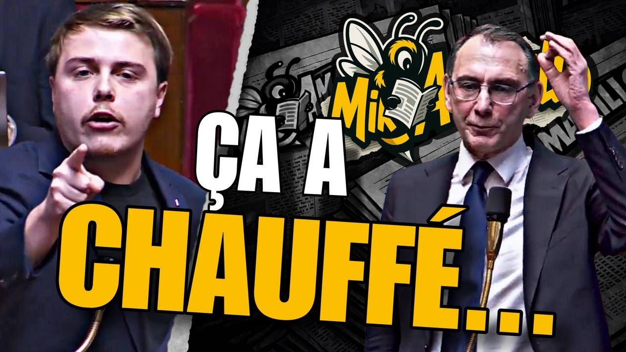 JACOBELLI En Roue Libre &agrave; l'Assembl&eacute;e // Recadr&eacute;e par CADALEN Et BOYARD (LFI).