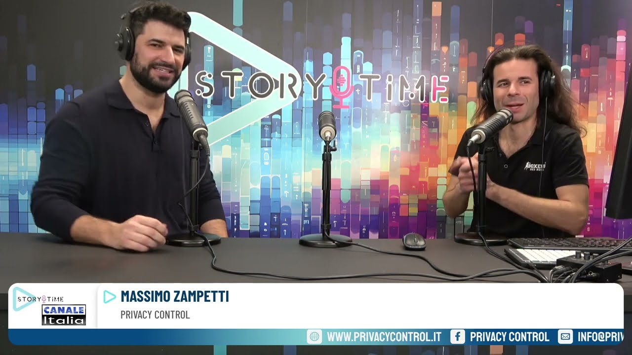 🎙️ Massimo Zampetti - Privacy Control | Storytime – Evoluzione Radio