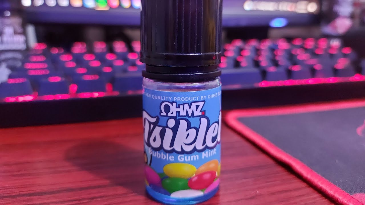 OHMZ TSIKLET | BUBBLE GUM MINT | VAPE JUICE REVIEW