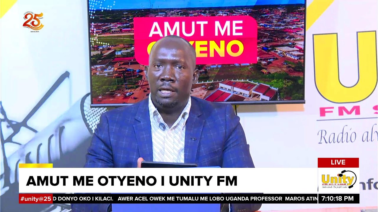 UNITY FM 97.7 AMUT ILEB LANGO 29 СЕНТЯБРЯ 2025 Г. ОТЬЕНО