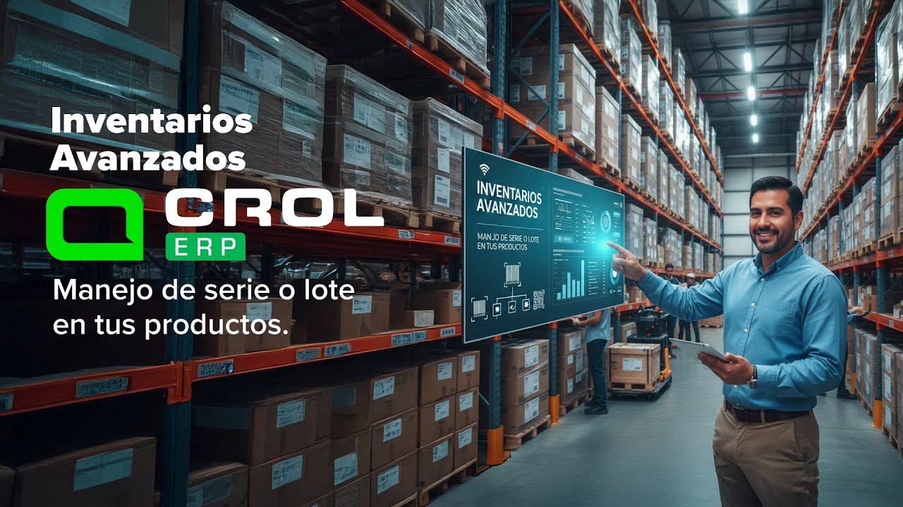 Webinar:  Inventarios avanzados - Manejo de serie o lote en tus productos
