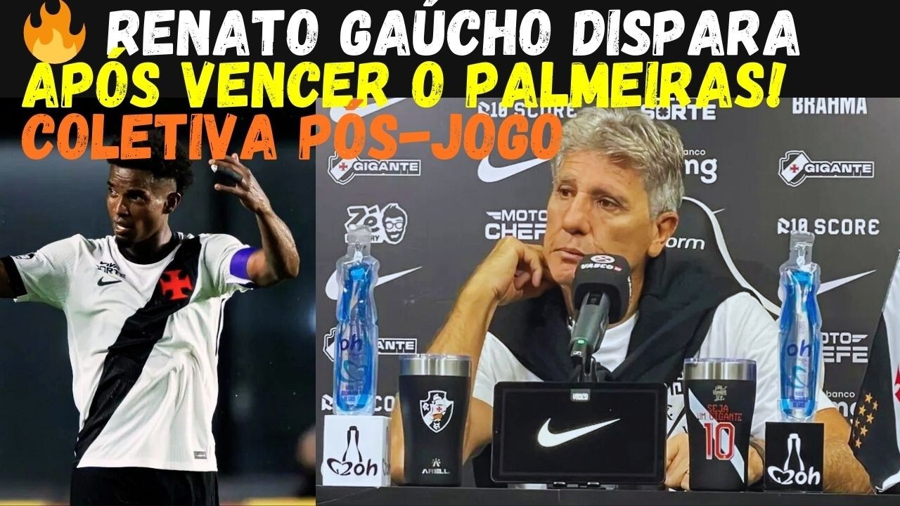Renato Gaúcho SURPREENDE na coletiva depois da vitória contra o Palmeiras