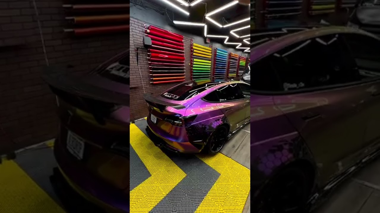 ENVELOPAMENTO TESLA CAMALE&Atilde;O