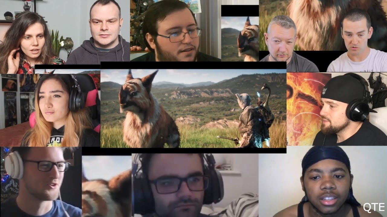 Warframe Intro Cinematic Reactions Mashup