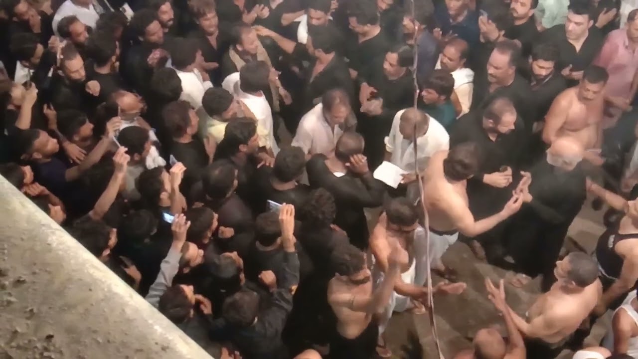 Habib Rafiq Noha Akbar Tere Asha hi Rah Gai ya kalibadi Lahore 6Muharram