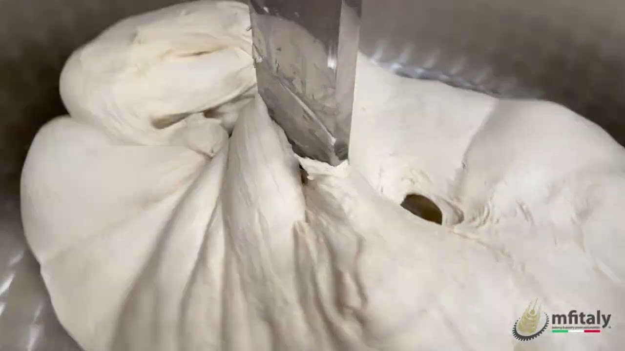 MFITALY - Spiral dough mixer for highly hydrated dough asmr - Amasadora - Impastatrice - Kneading