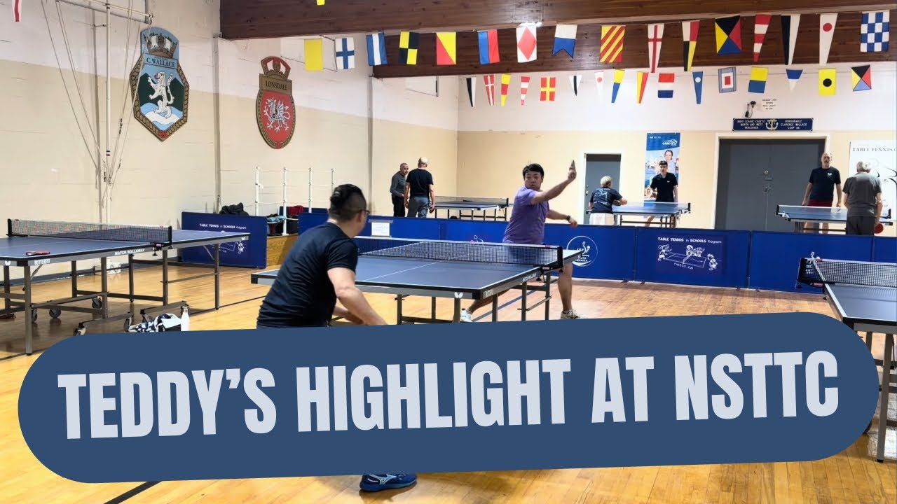 [Highlight] Teddy Wu Spotted at North shore Table Tennis Club