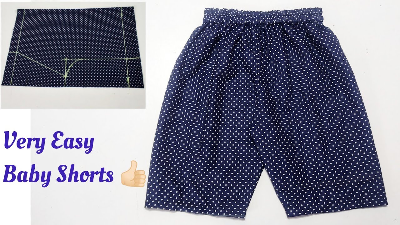 Very Easy Baby Shorts Cutting and Stitching ✂️ || 9-10 Years Boys Shorts Cutting and Stitching