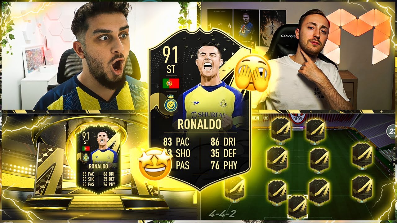 CRISTIANO RONALDO IF SQUAD BUILDER BATTLE🐐🔥vs. MaxMalle🤯I FIFA 23