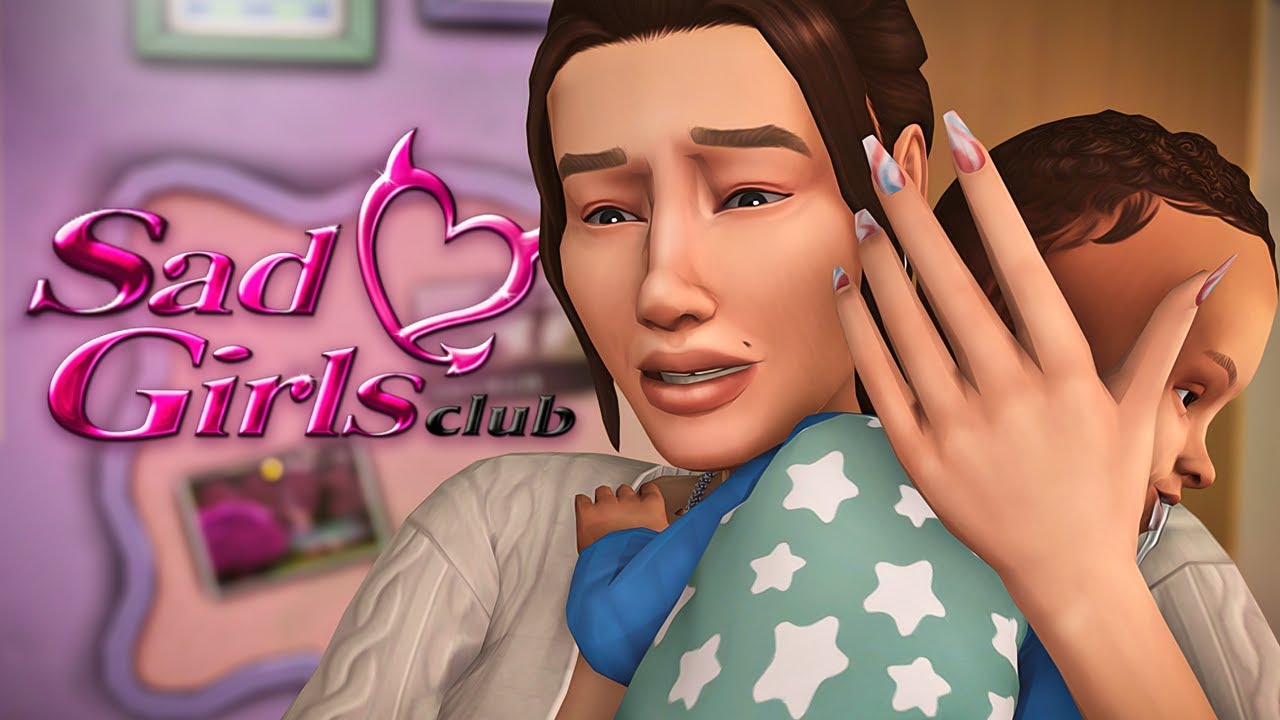 Sims 4 Relaxing Longplay: Taking Care of Her Friend's Baby