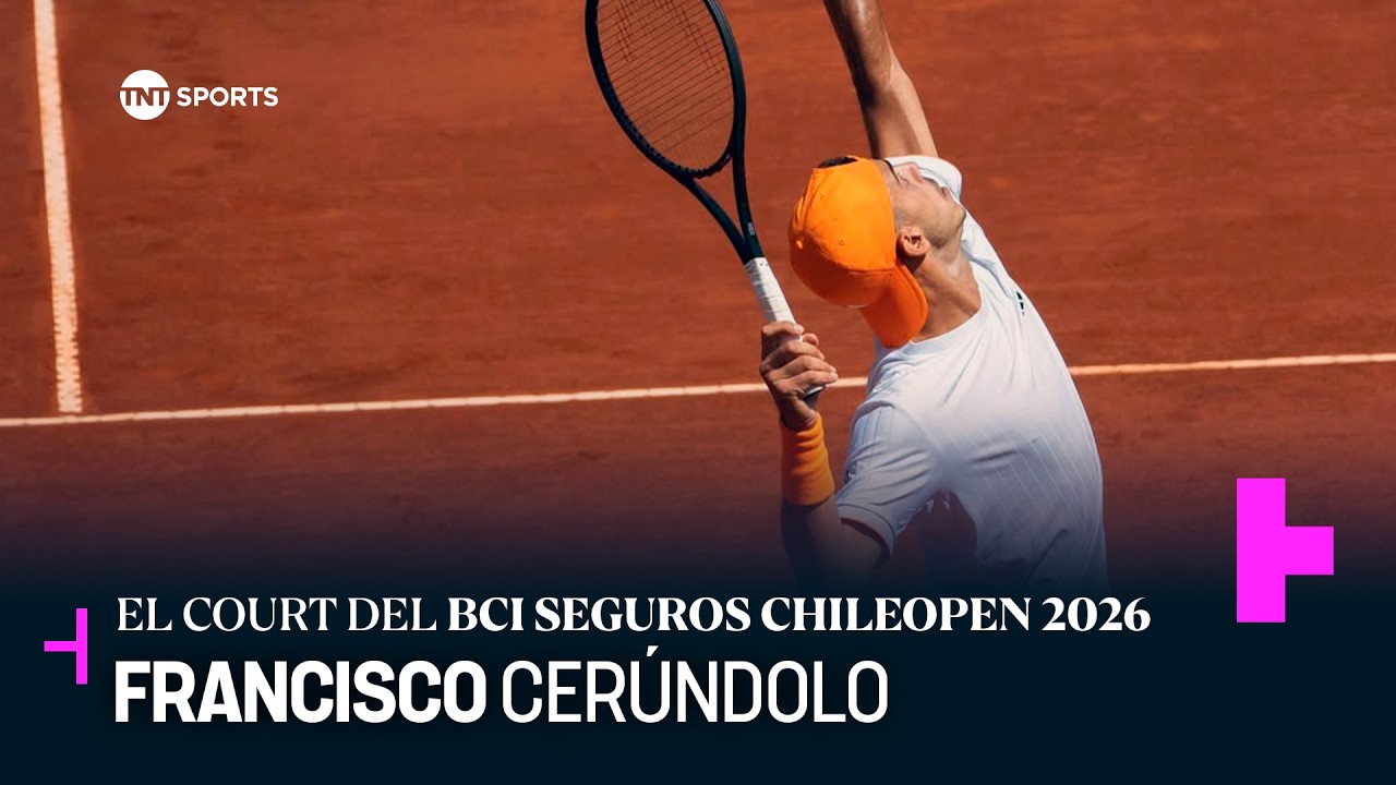 🎾El Court del Chile Open: Fernando González conversa con Francisco Cerúndolo | TNT Sports