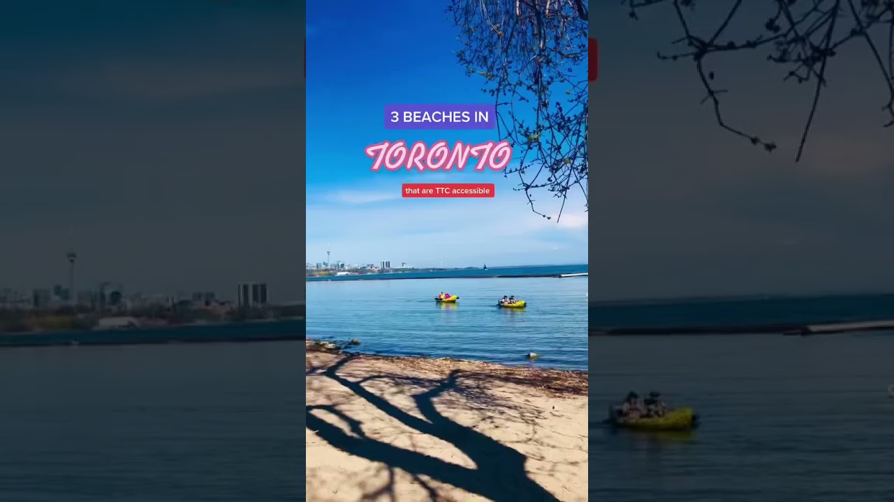 3 Beaches in Toronto #travel #toronto #travelshorts #beaches #citylife