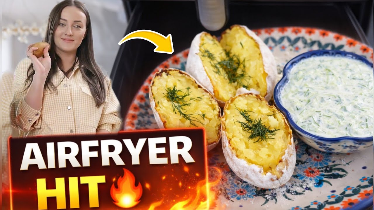ANIA BARDOWSKA‼️ ZIEMNIAKI JAK Z OGNISKA W AIRFRAYER⁉️ SZOK😱🤤
