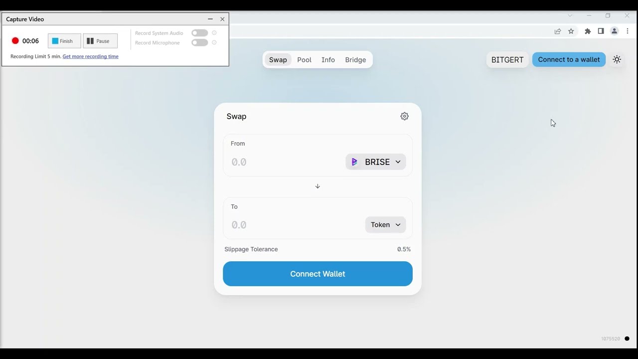 Instruction of how to buy Miidas with IceCreamSwap