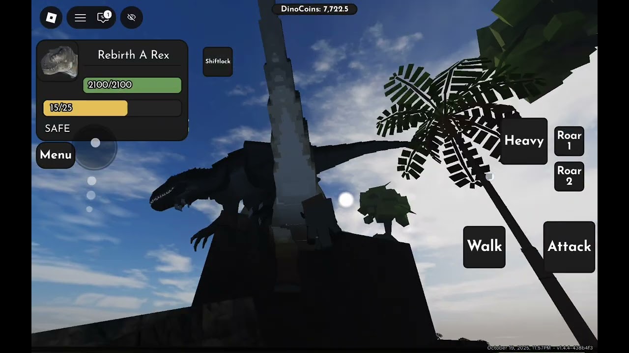 Jurassic Blocky Battle Royale by @GameByHalil thank you for letting me experience it