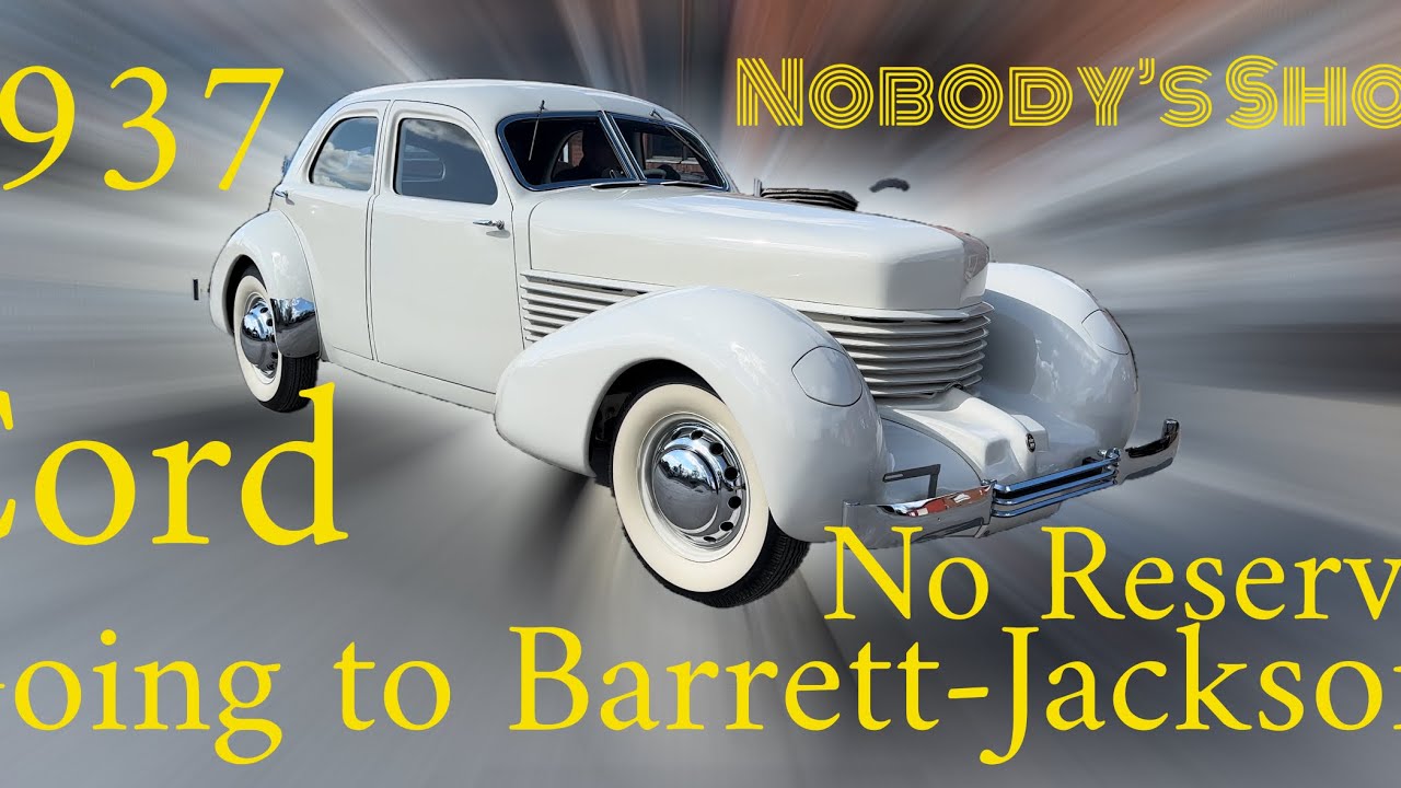 Auburn Cord Duesenberg Co. Beautiful 1937 Cord Westchester! Going to Barrett-Jackson Palm Beach