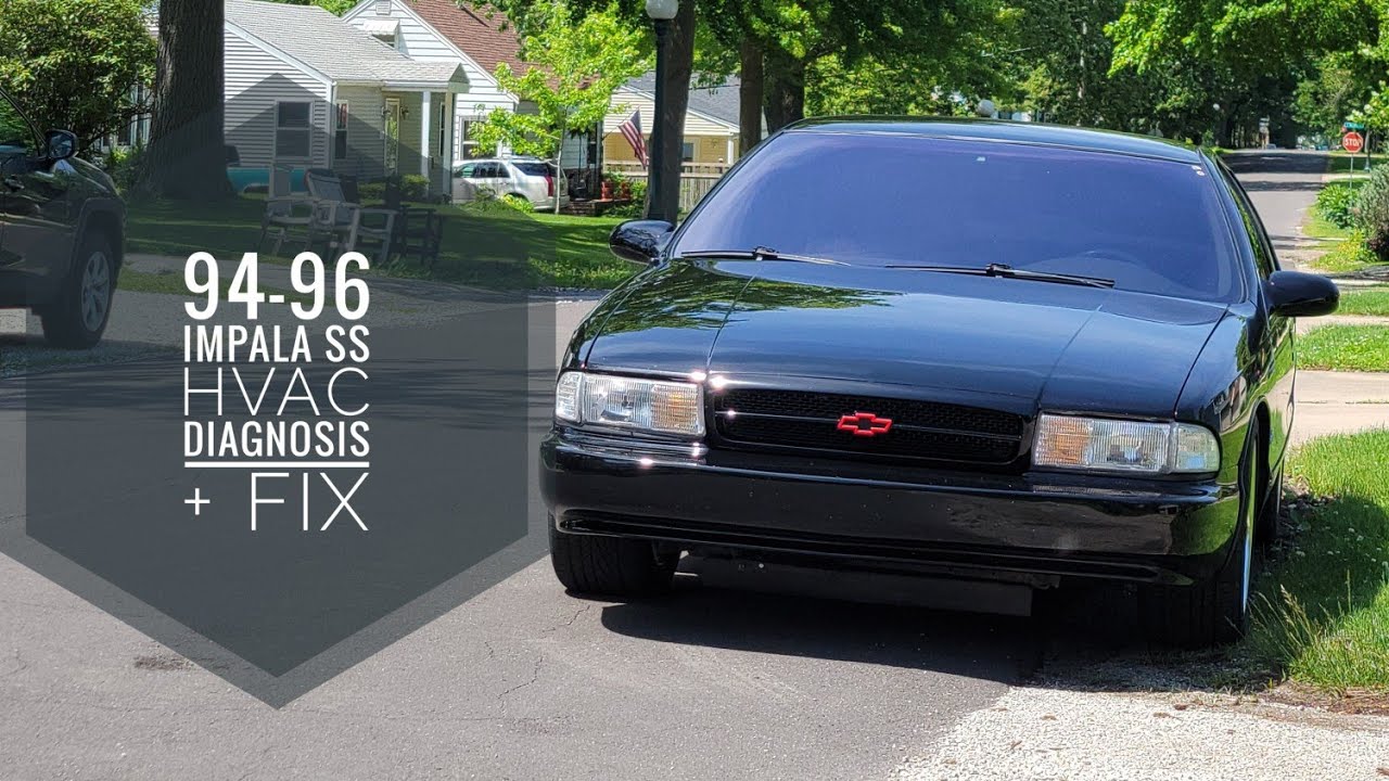 94-96 Impala SS HVAC Air Door Actuator Diagnosis + Fix