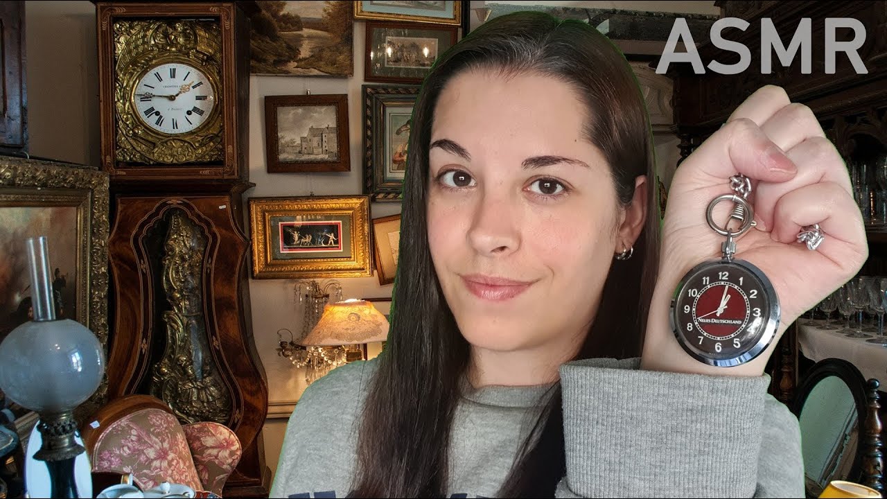 ⚱️ Te VENDO Objetos muy ANTIGUOS ~ Tienda de Antigüedades Roleplay | ASMR Español | Alternative ASMR