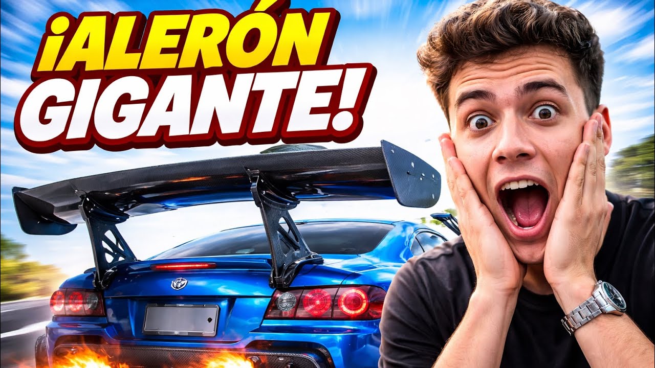 Cómo hacer un molde de fibra de vidrio para un alerón gigante | Modificaciones Cells Customs 🔥