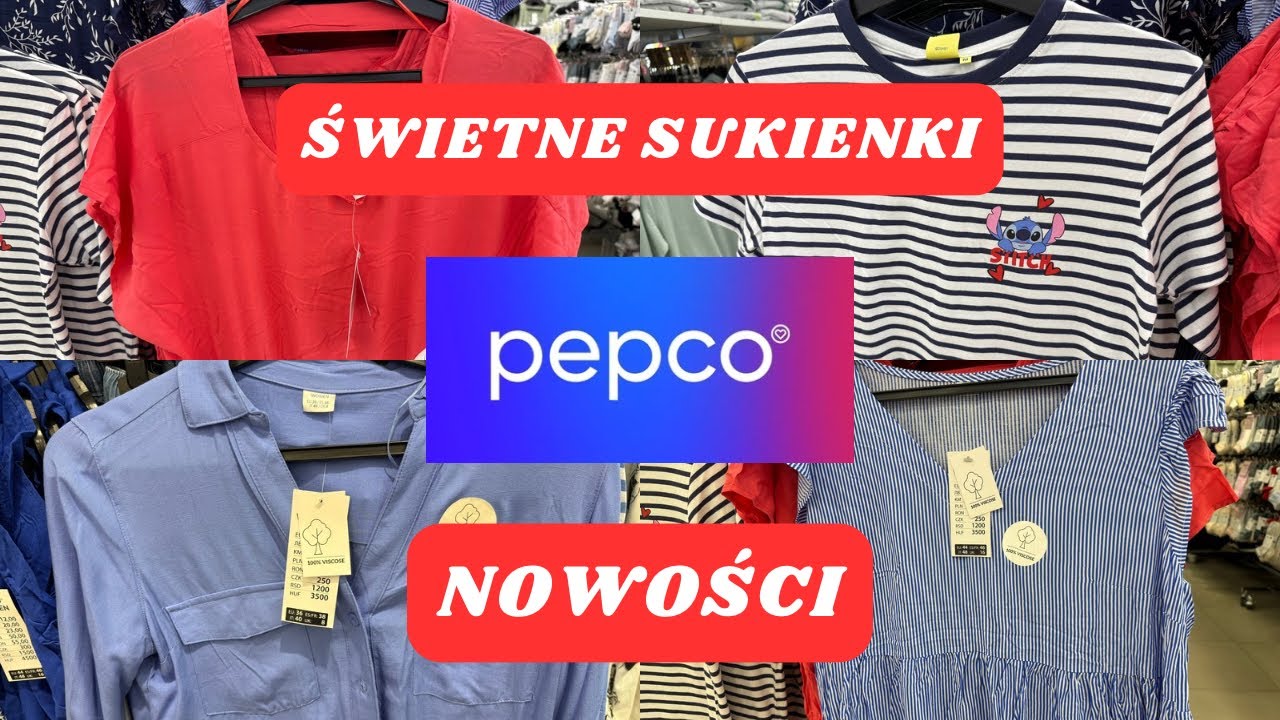 WIOSNA W PEPCO‼️TE SUKIENKI BĘDĄ HITEM/ CUDNE BLUZKI/ŚWIETNE NOWOŚCI🔥NOWY PRZEGLĄD🔥KOSZULKI/PIŻAMA‼️