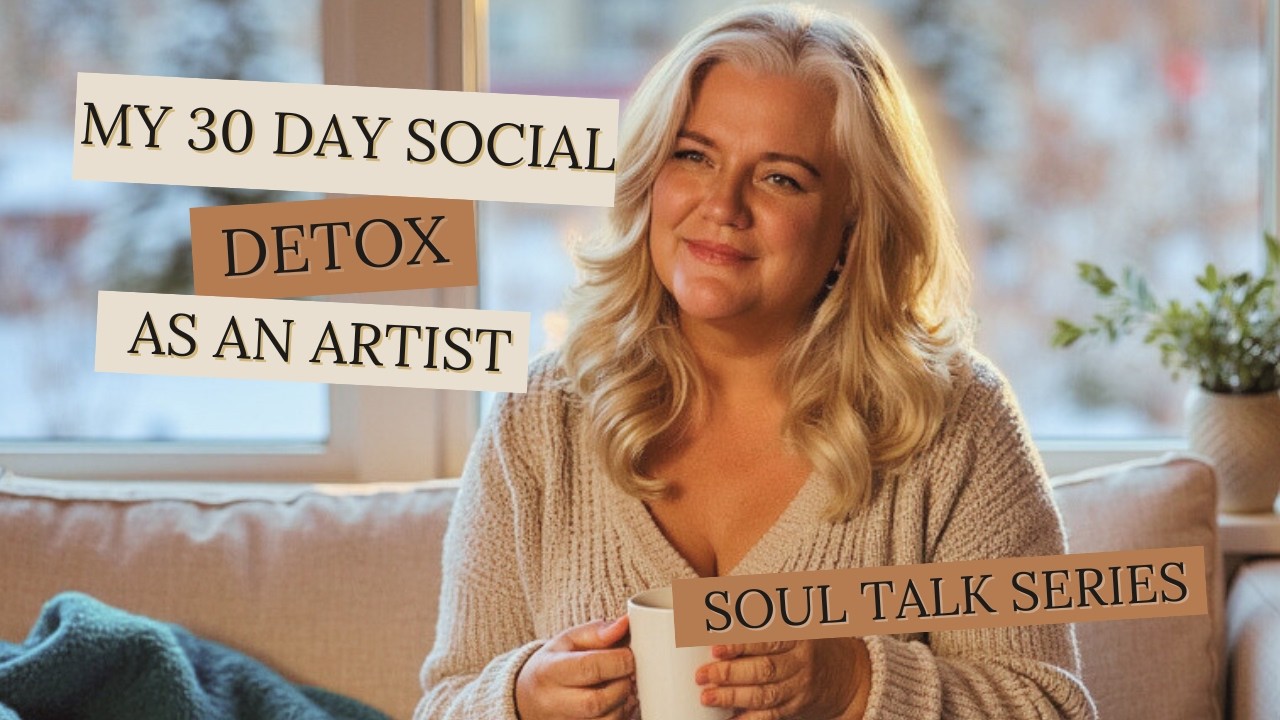 I TOOK 30 DAYS OFF SOCIAL MEDIA AS AN ARTIST
