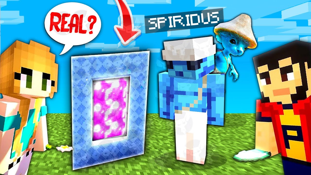 MINECRAFT! SPIRIDUSUL ALBASTRU a VENIT LA NOI!