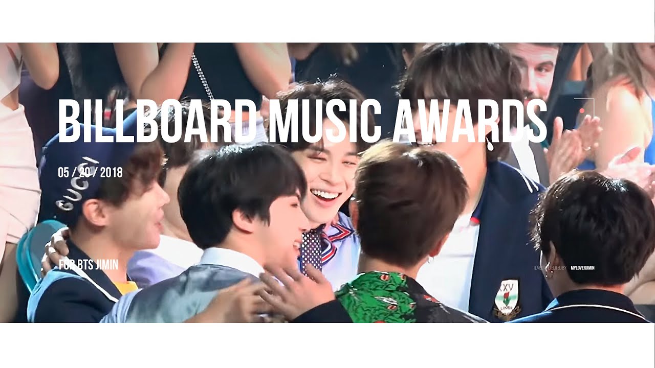 180520 BTS Wins Top Social Artist @ 2018 Billboard Music Awards JIMIN Focus