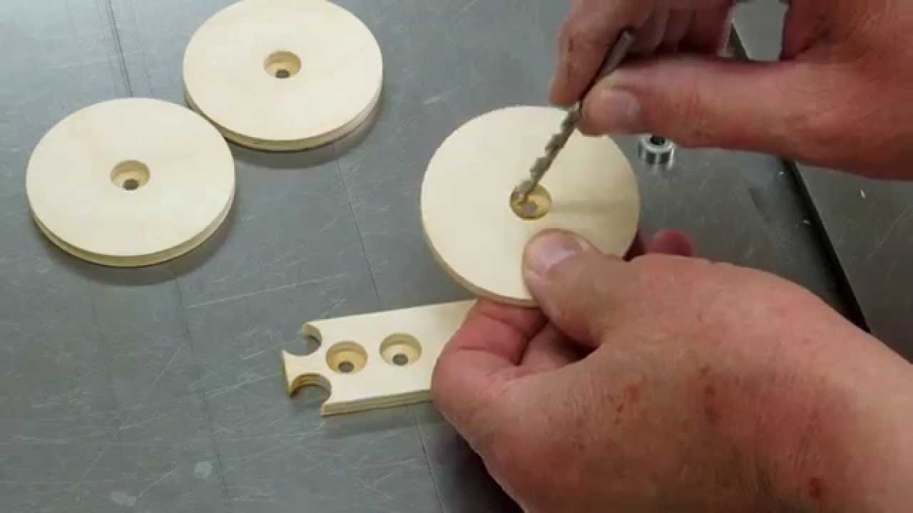 Senior 20 Organ (11) Redrilling (Accurately Centering) A Previously Drilled Hole